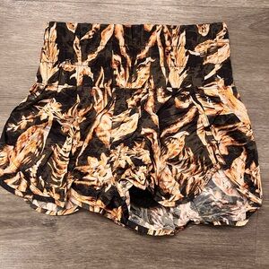 Free People Floral Women's Athletic Shorts